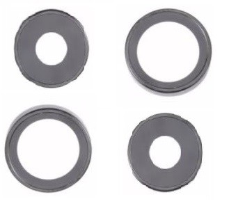 iPhone 13 mini lens priekš camera ar frame Midnight (2pcs) ORG