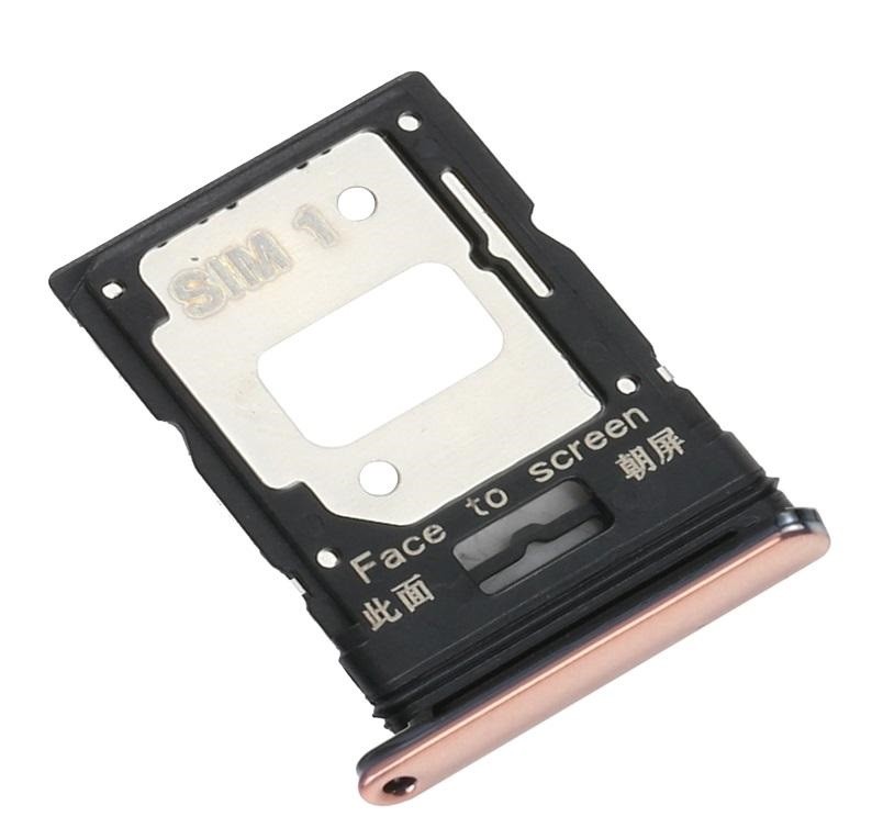 SIM card holder Xiaomi Mi 11 Lite 4G/5G/5G NE 2021 Peach Rozā ORG