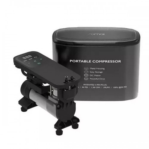 Pārnēsājams gaisa kompresors "70mai" TP01 Melns (by Xiaomi)