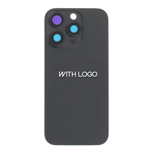 Aizmugurējais vāks saderīgs ar iPhone 16 Pro / Black Titanium / (bez NFC flex) / OEM