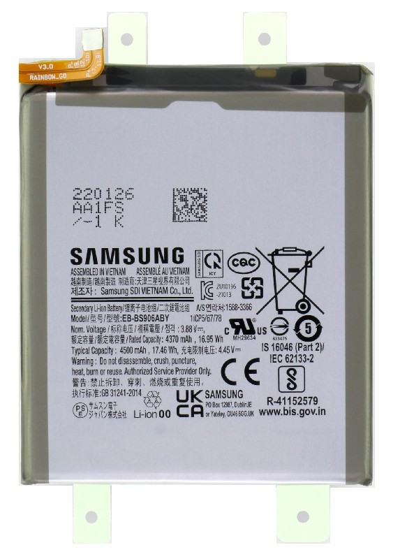 Baterija original Samsung S906 S22 Plus 4500mAh EB-BS906ABY (service pack)