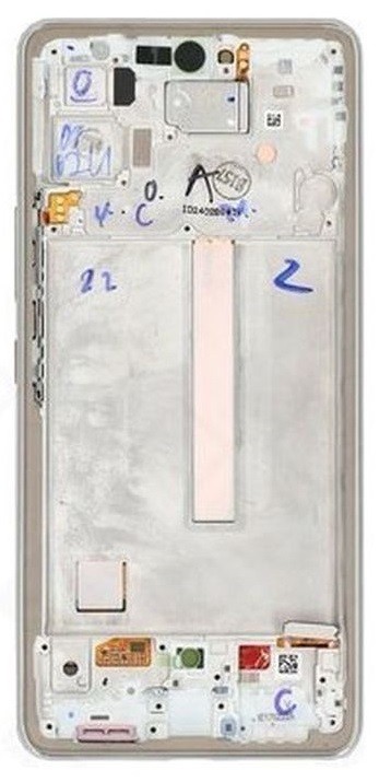 LCD screen Samsung A536 A53 5G 2022 ar touch screen un frame Awesome Balts original (service pack)