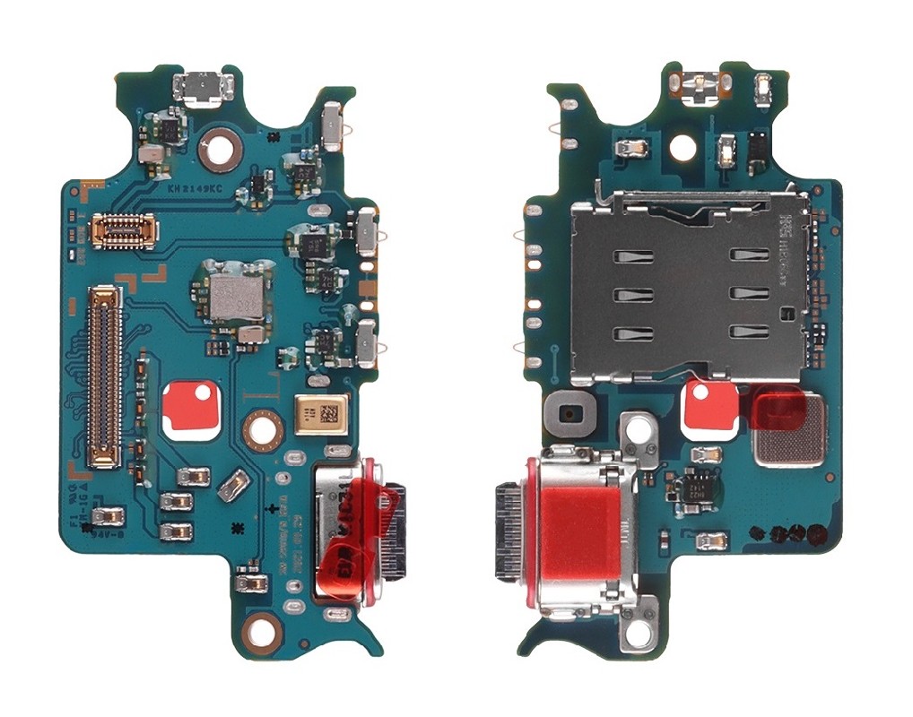 Flex Samsung S901 S22 priekš plugin, microphone, SIM reader original (service pack)