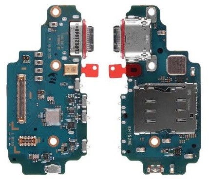 Flex Samsung S908 S22 Ultra priekš plugin, microphone, SIM reader original (service pack)