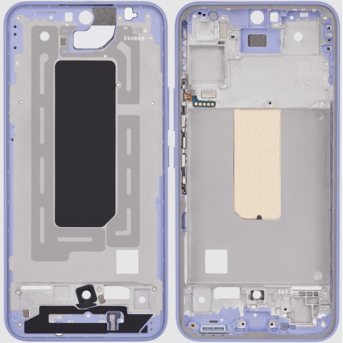 Vidējais rāmis priekš Samsung A546 A54 5G (Violet)