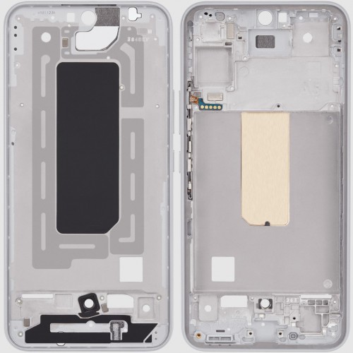 Vidējais rāmis priekš Samsung A546 A54 5G (White)