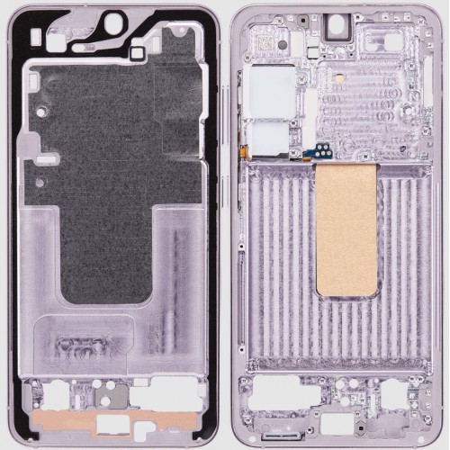 Vidējais rāmis Samsung S911 S23 (Lavandas)