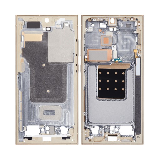Vidējais rāmis Samsung S928 S24 Ultra (Titāna dzeltens)