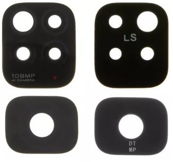 Xiaomi Redmi Note 11 Pro 4G (Global) lens priekš camera Melns 108MP (2pcs) ORG