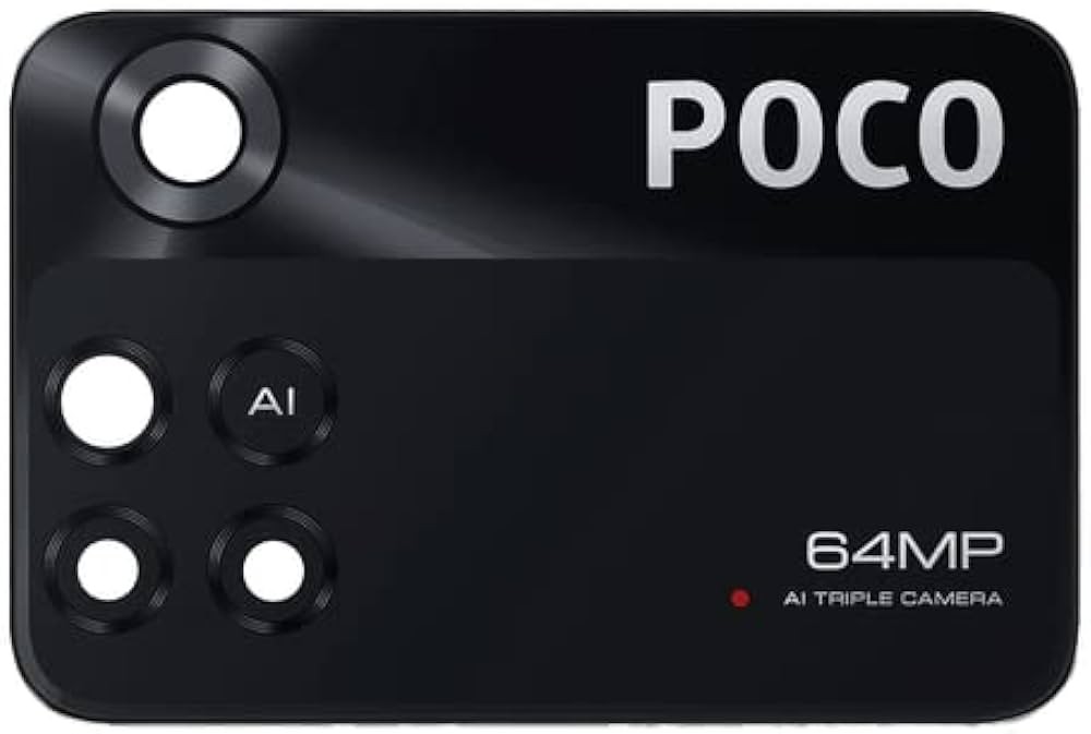 Xiaomi Poco M4 Pro 4G lens priekš camera Melns 64MP (only lens) ORG