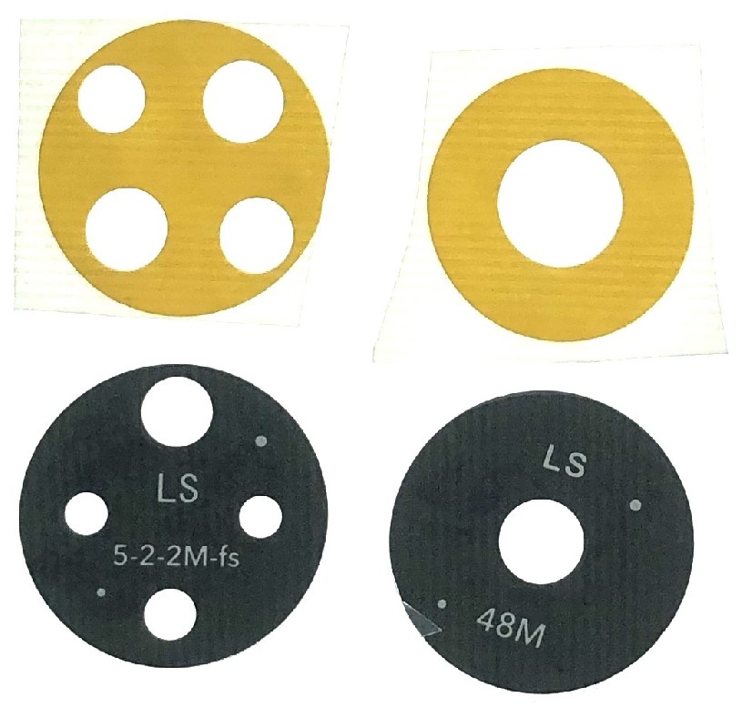 Huawei Honor X7 lens priekš camera Melns (only lens 2pcs) ORG