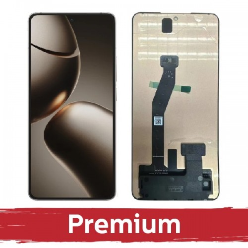 LCD displejs saderīgs ar Xiaomi 14T / 14T Pro melns OEM