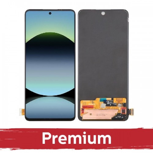 LCD displejs saderīgs ar Xiaomi Redmi Note 14S melns OEM