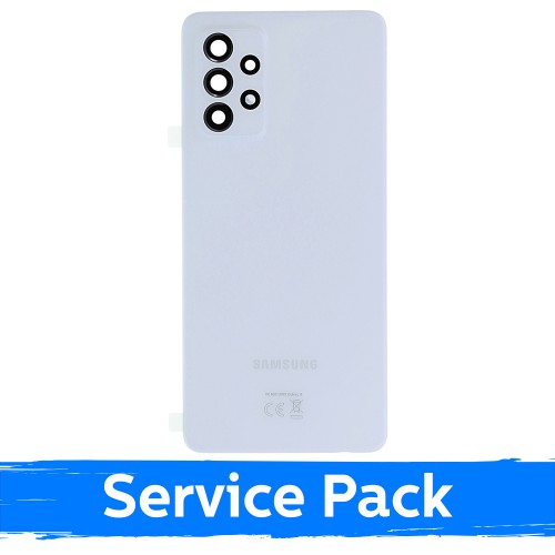 Aizmugurējais vāks, saderīgs ar Samsung A725 A72 / Lielisks balts / (Service Pack)