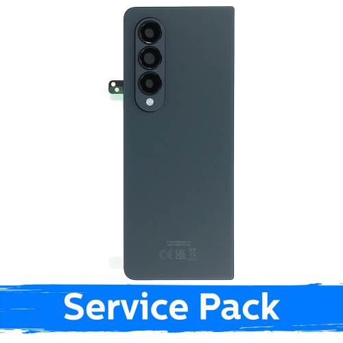 Aizmugurējais vāks, saderīgs ar Samsung F936 Z Fold4 / Pelēkzaļš / (Service Pack)