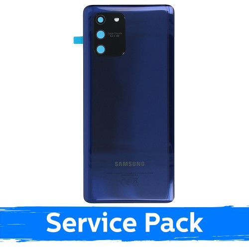 Aizmugurējais vāks, saderīgs ar Samsung G770 S10 Lite / Prizmas zils / (Service Pack)
