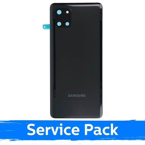 Aizmugurējais vāks, saderīgs ar Samsung N770 Note 10 Lite / Aura melns / (Service Pack)