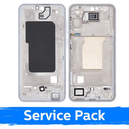 Vidējais rāmis Samsung A356 A35 5G / Ledus zils / (Service Pack)