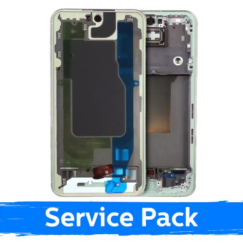 Vidējais rāmis Samsung A556 A55 5G / Lemon / (Service Pack)