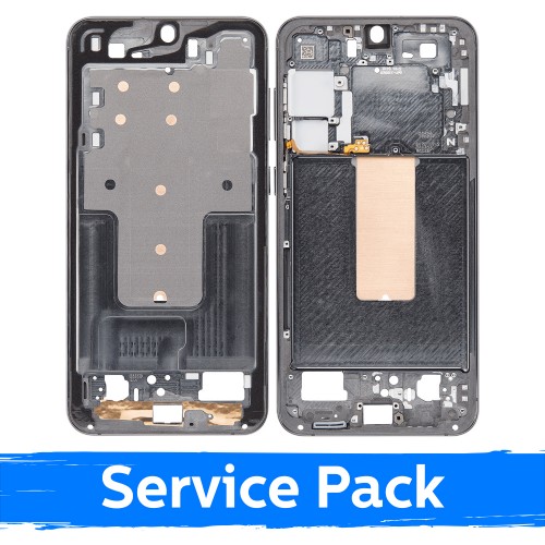 Vidējais rāmis saderīgs ar Samsung S916 S23 Plus / zaļš / (Service Pack)