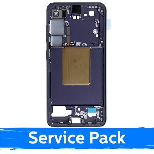 Vidējais rāmis Samsung S921 S24 / Cobalt Violet / (Service Pack)