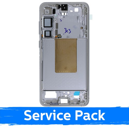 Vidējais rāmis Samsung S926 S24 Plus / Marble Grey / (Service Pack)