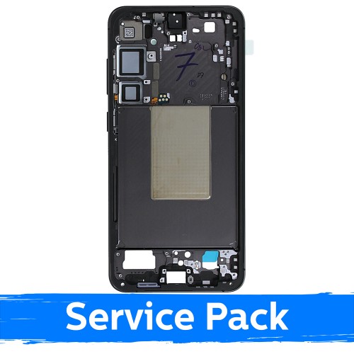 Vidējais rāmis Samsung S926 S24 Plus / Onyx Black / (Service Pack)