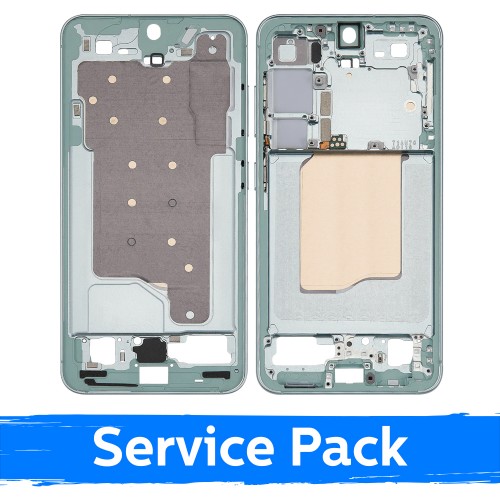 Vidējais rāmis saderīgs ar Samsung S931 S25 / Mint / (Service Pack)