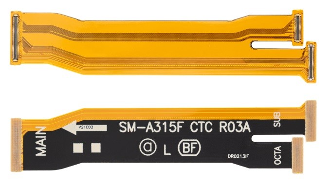 Flex Samsung A315 A31 2020 mainboard kabelis (SUB CTC) original (service pack)