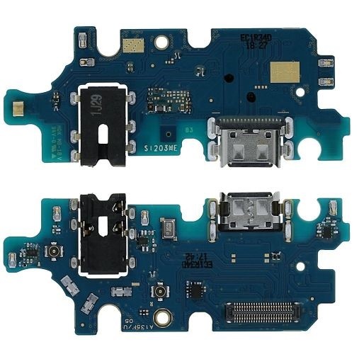 Flex Samsung A137 A13 (2022) priekš plugin, microphone, headphone connector original (service pack)