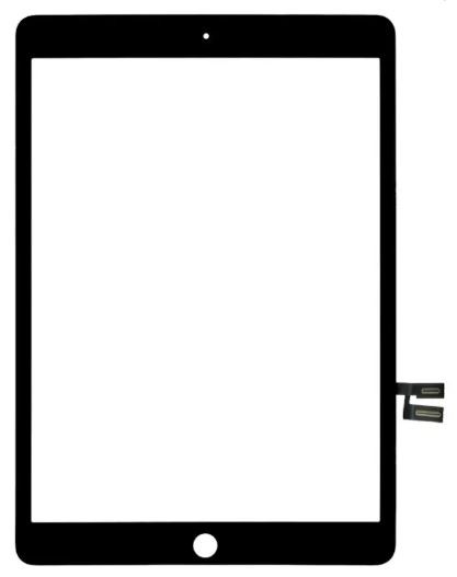 Touch screen iPad 10.2 2019 (7th Gen)/10.2 2020 (8th Gen) Melns ORG