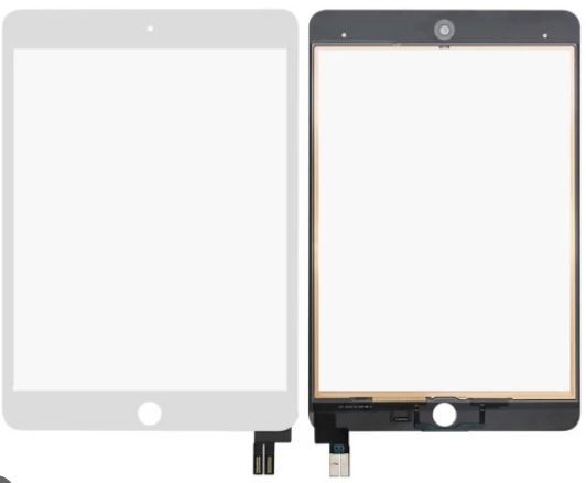 Touch screen iPad mini 5 2019 (A2133/A2124/A2125/A2126) Balts ORG