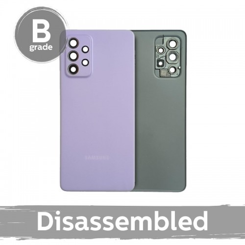 Aizmugurējais vāks saderīgs ar Samsung A528 A52s 5G / Awesome Violet / ar objektīvu 100% original (9/10 disassembled)