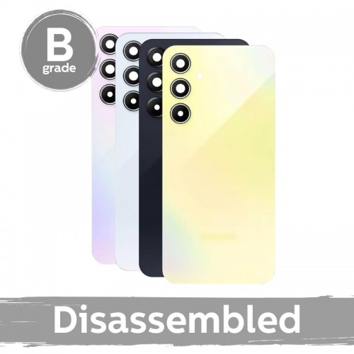 Aizmugurējais vāks saderīgs ar Samsung A356 A35 5G / Ice Blue / ar objektīvu 100% original (9/10 disassembled)