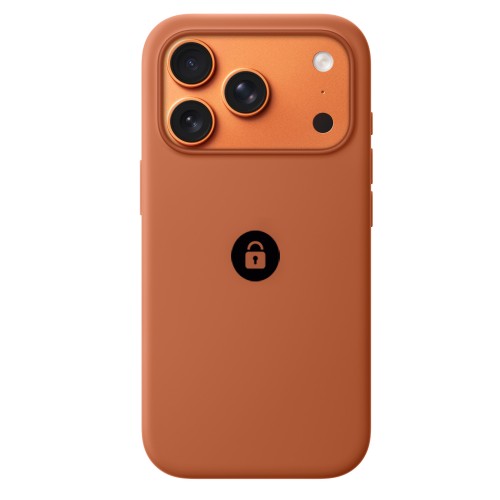 Maciņš "Silicone Case v2" iPhone 17 / Terrakota / iepakojumā