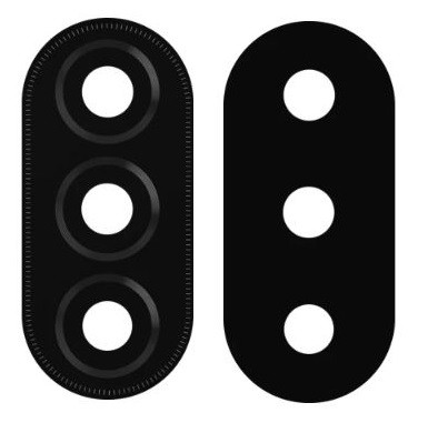 Huawei Nova Y70/Nova Y70 Plus lens priekš camera Melns (only lens) ORG