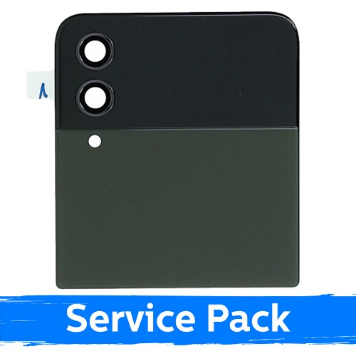 LCD displejs saderīgs ar Samsung F721 Z Flip4 (OUTER) ar rāmi / Haki / (Service Pack)