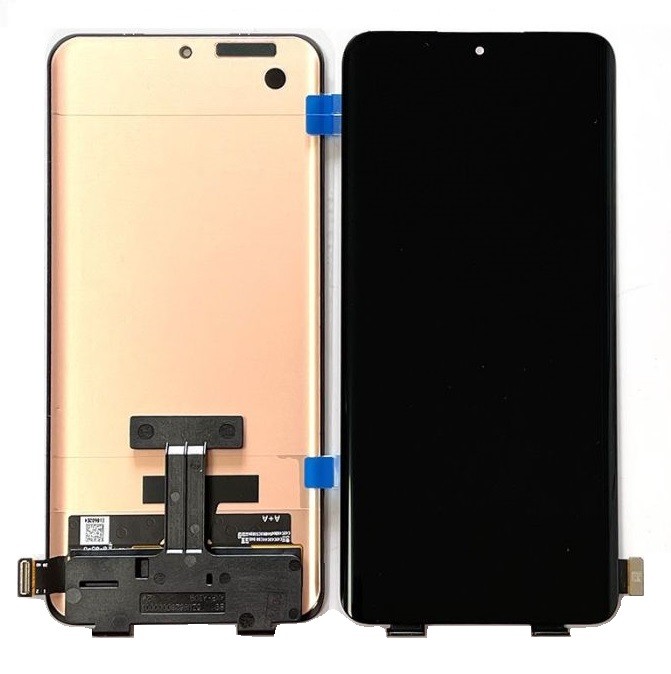 LCD screen Xiaomi 12 5G/12X 5G/12S 5G ar touch screen Melns ORG