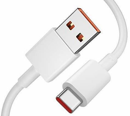 USB kabelis original Xiaomi 6A 120W Type-C balts (1M)
