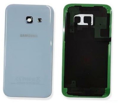 Aizmugurējais vāciņš priekš Samsung A320 A3 2017 gaiši zils (zils mist) original (used Grade A)