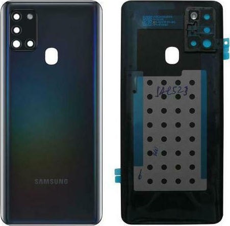 Aizmugurējais vāciņš priekš Samsung A217 A21s 2020 Melns original (used Grade C)