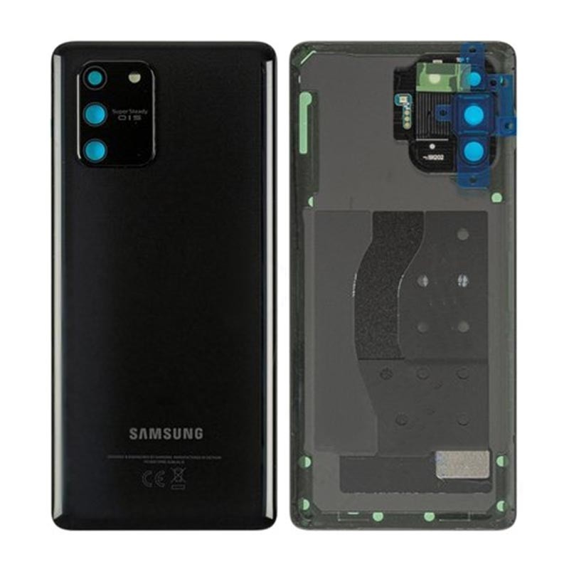 Aizmugurējais vāciņš priekš Samsung G770 S10 Lite Prism Melns original (used Grade C)