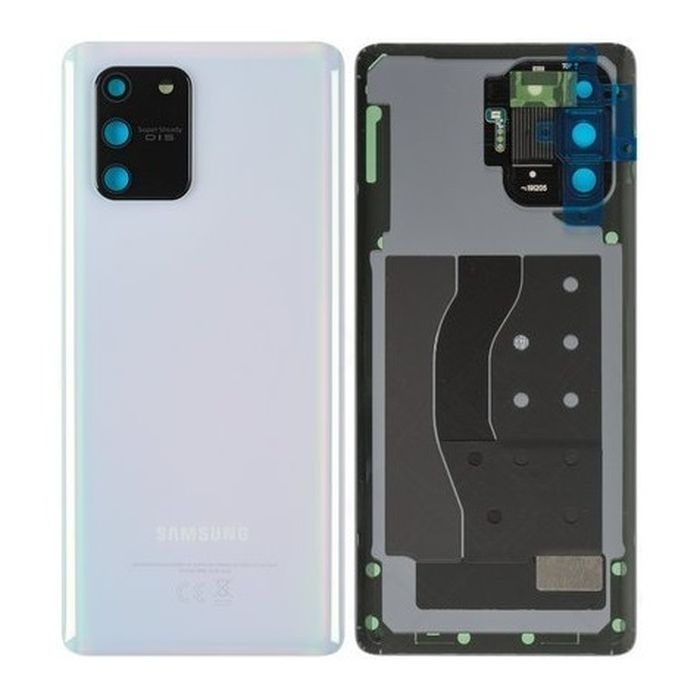 Aizmugurējais vāciņš priekš Samsung G770 S10 Lite balts (Prism Balts) original (used Grade B)