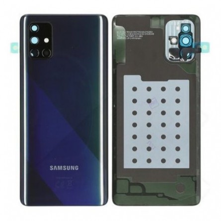Aizmugurējais vāciņš priekš Samsung A715 A71 2020 Prism Crush Melns original (used Grade C)