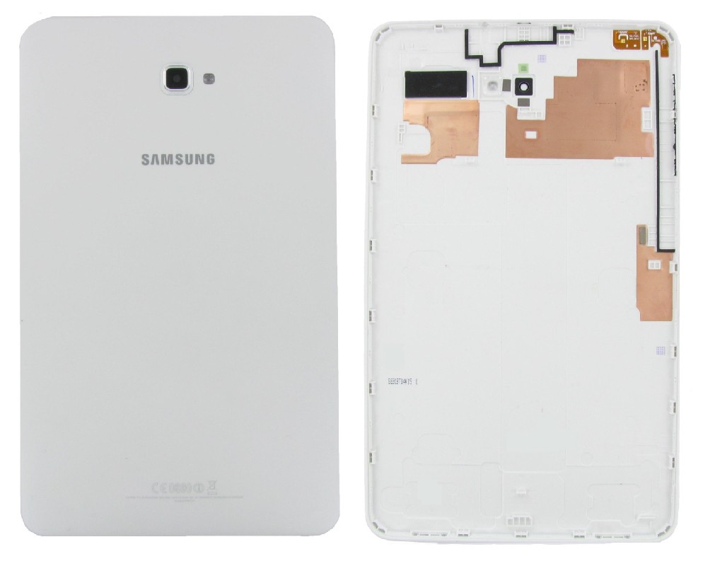 Aizmugurējais vāciņš priekš Samsung T580 Tab A 10.1 (2016) balts original (used Grade B)