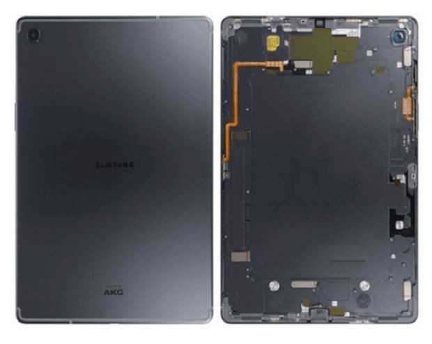 Aizmugurējais vāciņš priekš Samsung T720 Tab S5e (2019) melns original (used Grade B)