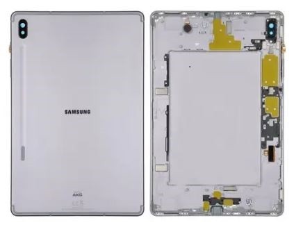 Aizmugurējais vāciņš priekš Samsung T860 Tab S6 (2019) pelēks original (used Grade B)