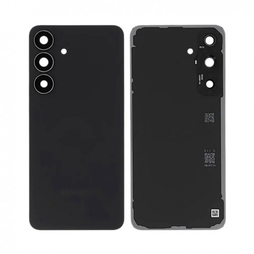 Aizmugurējais vāks saderīgs ar Samsung S731 S25 FE / Jetblack / (ar kameras lēcu) OEM