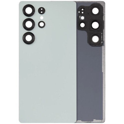 Aizmugurējais vāks saderīgs ar Samsung S938 S25 Ultra / Titanium Jade Green / (ar kameras lēcu) OEM