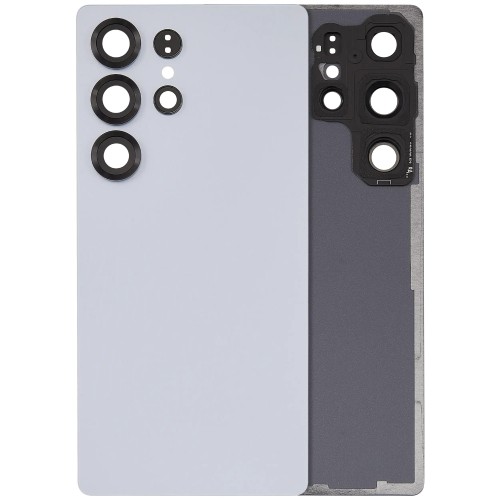 Aizmugurējais vāks saderīgs ar Samsung S938 S25 Ultra / Titanium Silver Blue / (ar kameras lēcu) OEM